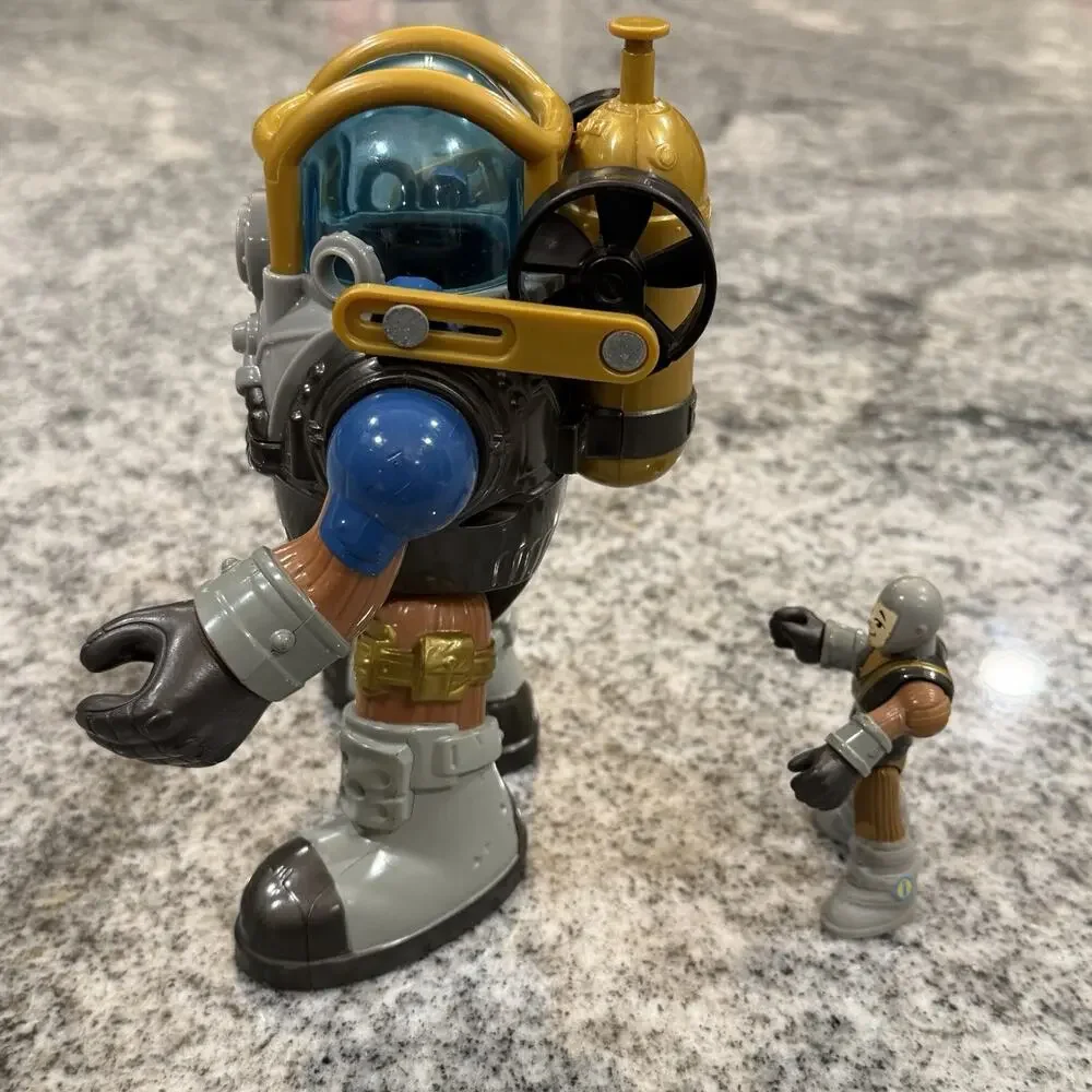 Super Rare / HTF- 2014 Imaginext Pirate Dive Armor / Suit * WITH FIGURE *